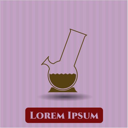 Bong Of Marijuana icon or symbol