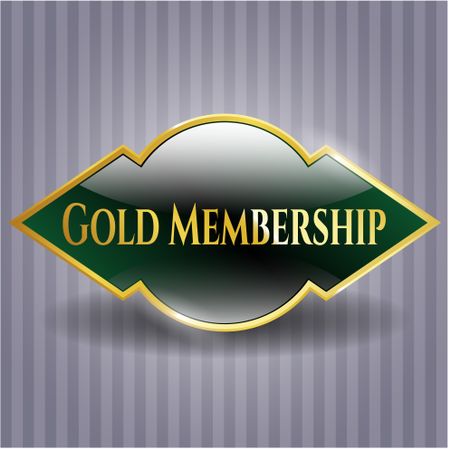 Gold Membership golden badge