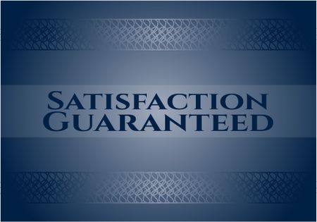 Satisfaction Guaranteed card or poster