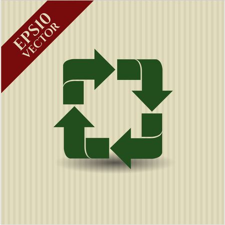 Recycle icon or symbol