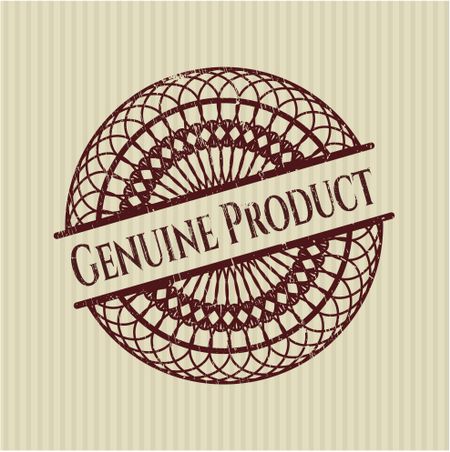 Genuine Product rubber grunge texture seal