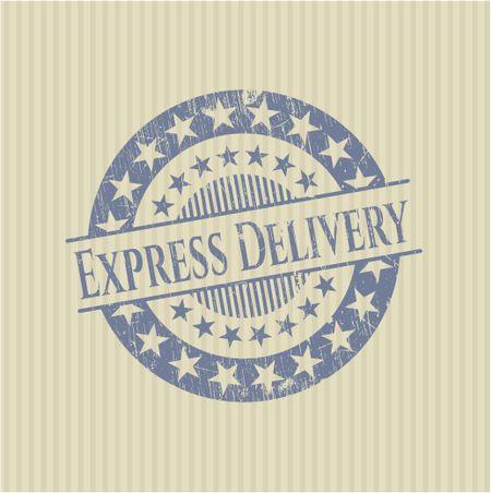 Express Delivery rubber texture