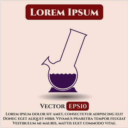 Bong Of Marijuana icon or symbol