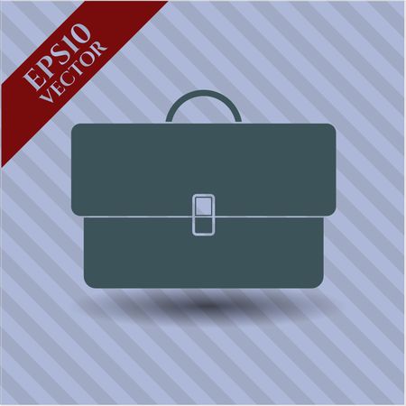 Briefcase vector icon