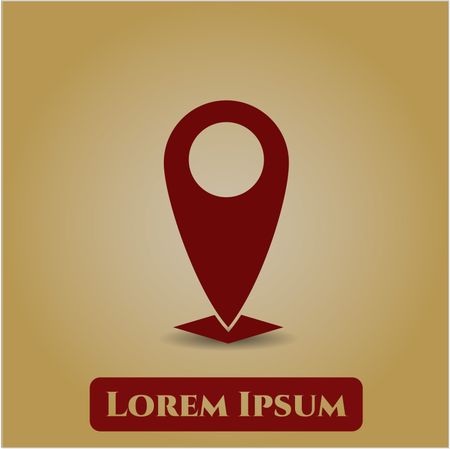 Map Pointer icon or symbol