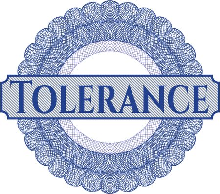 Tolerance abstract linear rosette