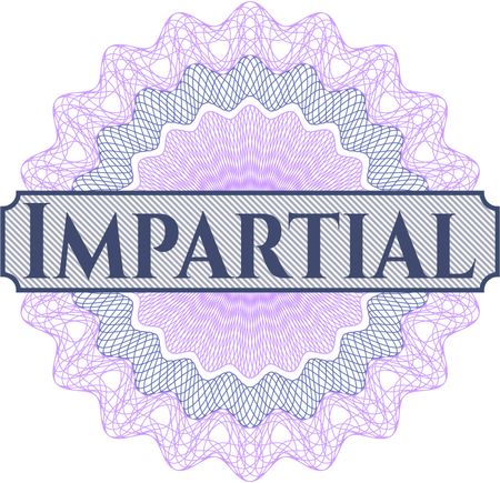 Impartial money style rosette