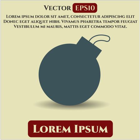 Bomb icon or symbol