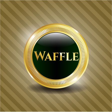 Waffle gold badge