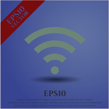 Wifi signal icon vector illustration