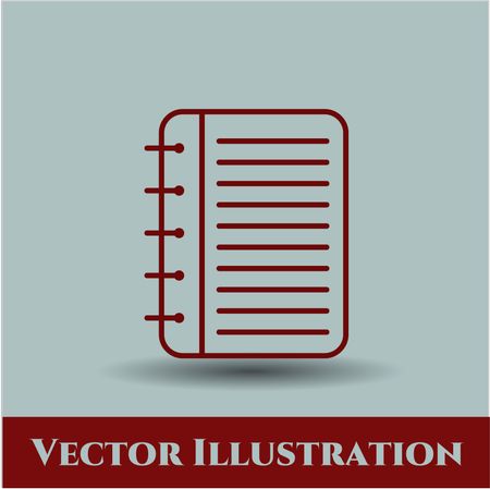 Note Book vector symbol