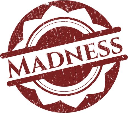 Madness rubber grunge texture stamp