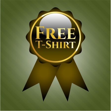 Free T-Shirt shiny ribbon