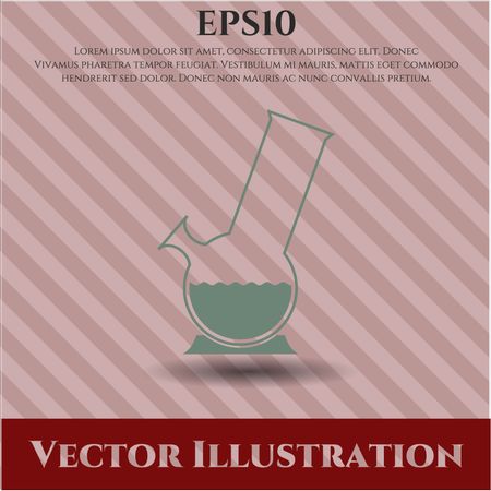 Bong Of Marijuana icon or symbol