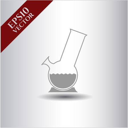 Bong Of Marijuana vector icon or symbol
