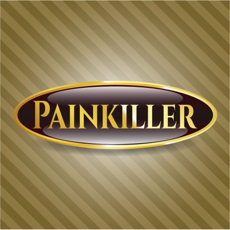 Painkiller gold shiny emblem