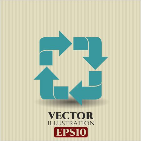 Recycle vector symbol