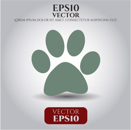 Paw vector symbol