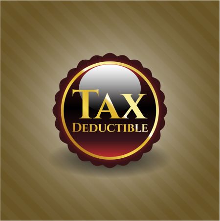 Tax Deductible shiny emblem
