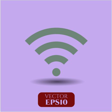 Wifi signal vector icon