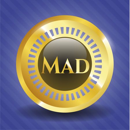 Mad gold badge