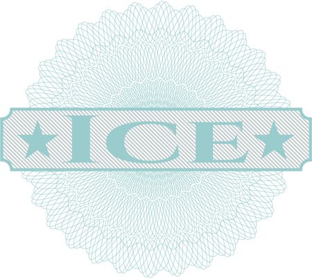 Ice linear rosette