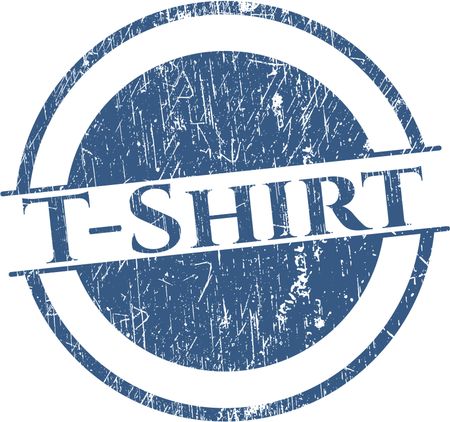 T-Shirt rubber grunge stamp