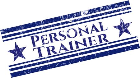 Personal Trainer grunge stamp