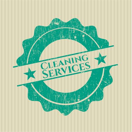 Cleaning Services grunge seal