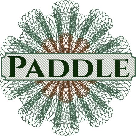 Paddle linear rosette