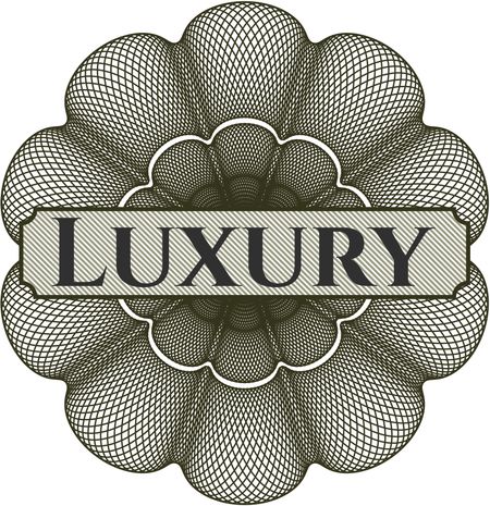 Luxury abstract rosette