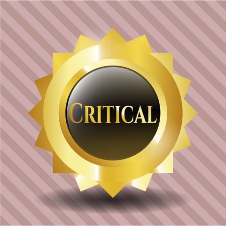 Critical shiny badge