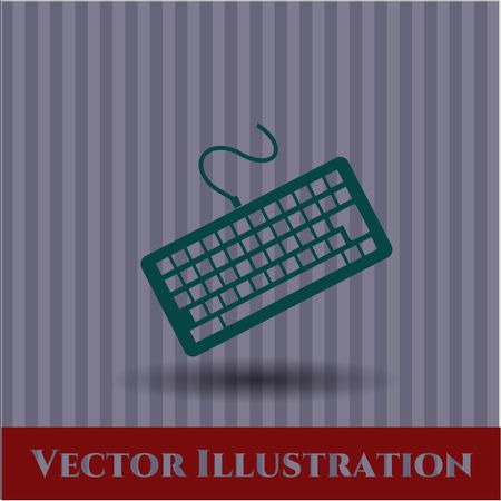 Keyboard vector symbol