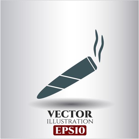 Joint (cigarette) icon vector illustration