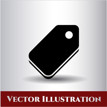 Tag vector icon