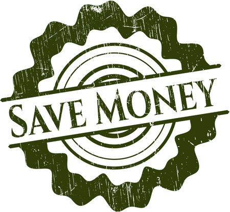 Save Money rubber texture