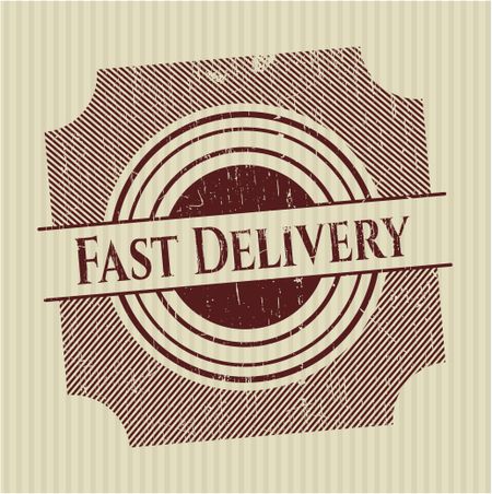 Fast Delivery grunge stamp
