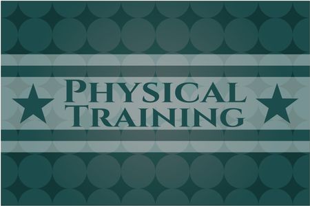 Physical Training poster or card