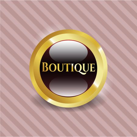 Boutique shiny badge