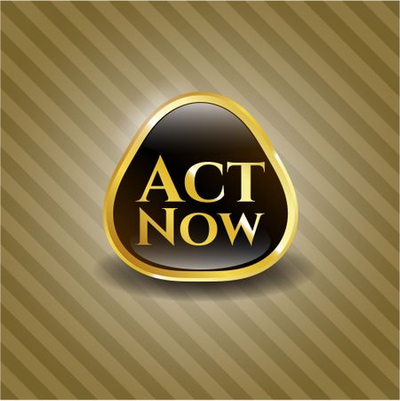 Act Now gold badge