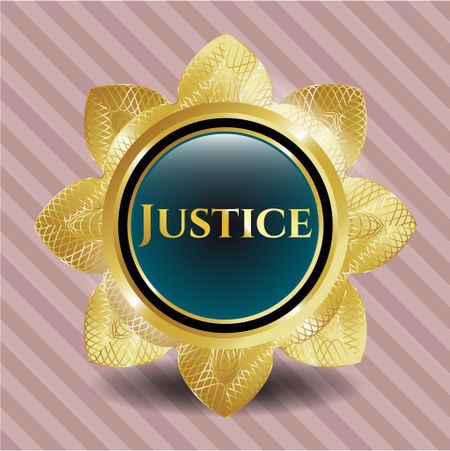 Justice shiny badge