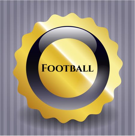 Football gold badge