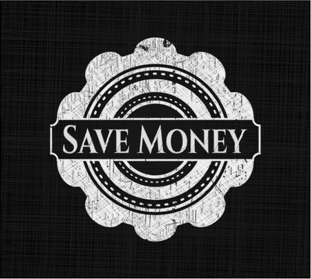 Save Money chalk emblem