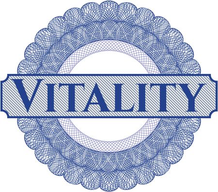 Vitality abstract linear rosette