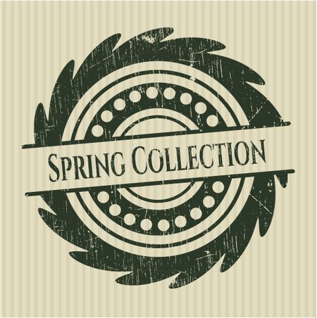 Spring Collection grunge seal