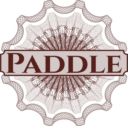 Paddle rosette