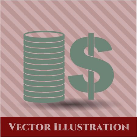 Stack of coins icon