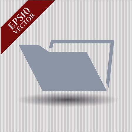 Folder vector symbol