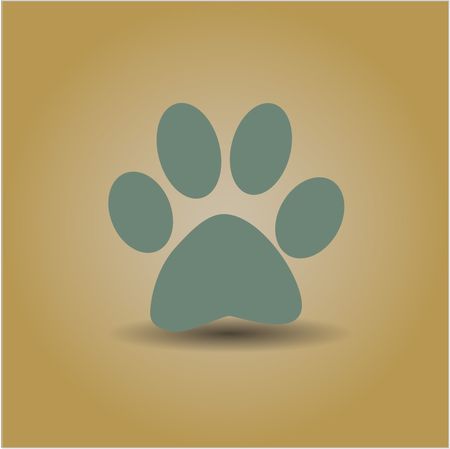 Paw vector symbol