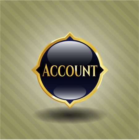 Account gold emblem